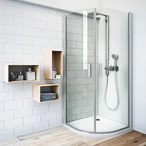 Душевое ограждение 1000x1000мм прозрачное стекло Roltechnik Tower Line TR1/1000 722-1000000-01-02 Душевое ограждение 1000x1000мм прозрачное стекло Roltechnik Tower Line TR1/1000 722-1000000-01-02, 5