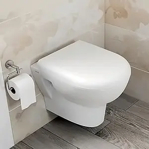 Унитаз подвесной VitrA Zentrum белый 5785B003-0075 Унитаз подвесной VitrA Zentrum белый 5785B003-0075, 3