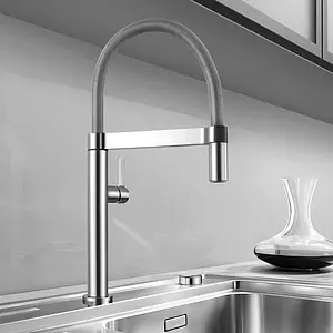 Смеситель для кухни с выдвижным изливом Blanco Culina-S нержавеющая сталь 517598 Смеситель для кухни с выдвижным изливом Blanco Culina-S нержавеющая сталь 517598, 2