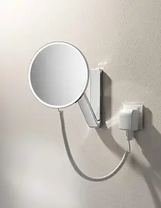 Косметическое зеркало Keuco iLook Move хром 17612019001 Косметическое зеркало Keuco iLook Move хром 17612019001, 3