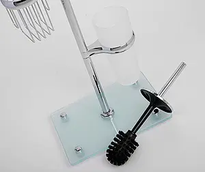 Стойка для аксессуаров Wasserkraft хром K-1248 Стойка для аксессуаров Wasserkraft хром K-1248, 5