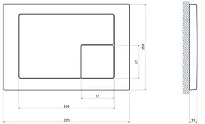 Комплект 6 в 1 Cersanit Carina XL CO DPL EO slim 64119 с кнопкой Corner белый глянцевый Комплект 6 в 1 Cersanit Carina XL CO DPL EO slim 64119 с кнопкой Corner белый глянцевый, 5