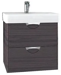 Тумба-умывальник Aquaton Сильва 60 дуб макиато 1A2118K1SIW50 Тумба-умывальник Aquaton Сильва 60 дуб макиато 1A2118K1SIW50, 1