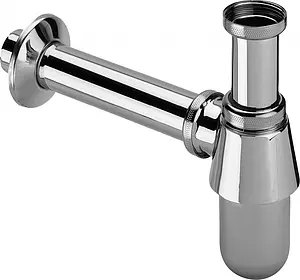 Сифон бутылочный для раковины Viega 5753 хром 100674 Сифон бутылочный для раковины Viega 5753 хром 100674, 1