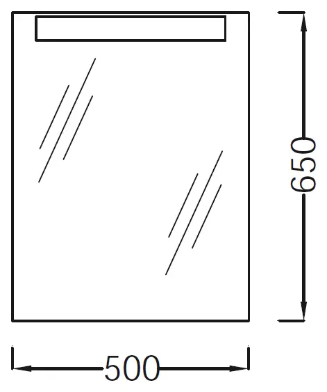 Зеркало с подсветкой Jacob Delafon Presquile 50 EB1107-NF Зеркало с подсветкой Jacob Delafon Presquile 50 EB1107-NF, 3