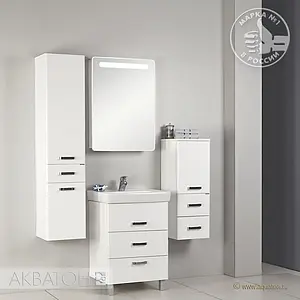 Тумба-умывальник напольная Aquaton Америна 60 M белый 1A1689K1AM010 Тумба-умывальник напольная Aquaton Америна 60 M белый 1A1689K1AM010, 5