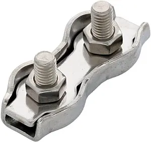 Зажим для троса из нержавеющей стали 2мм ACR SS304 DOUBLE Зажим для троса из нержавеющей стали 2мм ACR SS304 DOUBLE, 5