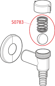 Сифон для бытовой техники наружный AlcaPlast хром APS1 Сифон для бытовой техники наружный AlcaPlast хром APS1, 3