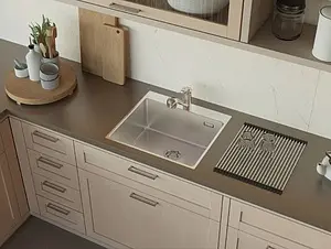 Мойка кухонная Omoikiri Amadare 55-IN нержавеющая сталь 4993718 Мойка кухонная Omoikiri Amadare 55-IN нержавеющая сталь 4993718, 5