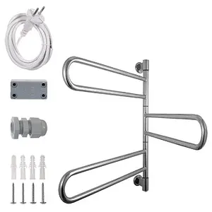 Полотенцесушитель электрический U-образный Energy U-G3 полированная сталь Полотенцесушитель электрический U-образный Energy U-G3 полированная сталь, 2