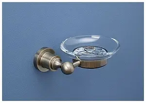 Мыльница Aquanet брашированная бронза 3885 Мыльница Aquanet брашированная бронза 3885, 3