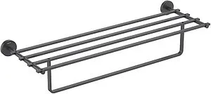 Полка для полотенец Aquatek Бетта чёрный матовый AQ4615MB Полка для полотенец Aquatek Бетта чёрный матовый AQ4615MB, 1