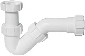 Сифон для биде Mc Alpine белый MRBD2 Сифон для биде Mc Alpine белый MRBD2, 1