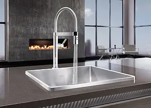 Смеситель для кухни с выдвижным изливом Blanco Culina-S нержавеющая сталь 517598 Смеситель для кухни с выдвижным изливом Blanco Culina-S нержавеющая сталь 517598, 3