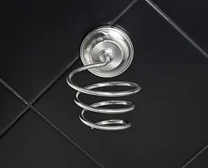 Держатель для фена Fixsen Bruno хром матовый FX-73619 Держатель для фена Fixsen Bruno хром матовый FX-73619, 2