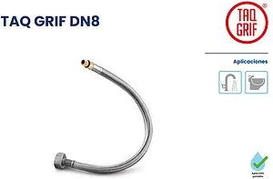Гибкая подводка для смесителя Tucai TAQ GRIF DN8 0.3м x ½"в x М10x1 L37мм 4875 Гибкая подводка для смесителя Tucai TAQ GRIF DN8 0.3м x ½"в x М10x1 L37мм 4875, 4