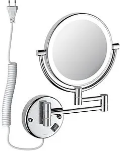 Косметическое зеркало Aquatek хром AQ4915CR Косметическое зеркало Aquatek хром AQ4915CR, 1