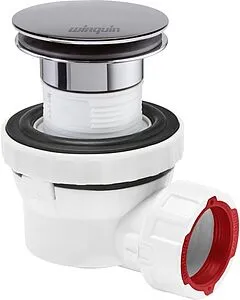 Сифон бутылочный компактный с выпуском Wirquin NANO 6.7 белый/хром 30724230 Сифон бутылочный компактный с выпуском Wirquin NANO 6.7 белый/хром 30724230, 1