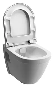 Унитаз подвесной безободковый VitrA S50 Rim-Ex белый 7740B003-0075 Унитаз подвесной безободковый VitrA S50 Rim-Ex белый 7740B003-0075, 3