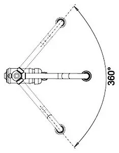 Смеситель для кухни Blanco Tradon полированная латунь 520787 Смеситель для кухни Blanco Tradon полированная латунь 520787, 3