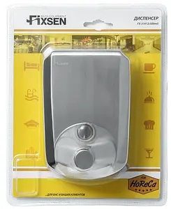 Дозатор для жидкого мыла Fixsen Hotel хром FX-31012 Дозатор для жидкого мыла Fixsen Hotel хром FX-31012, 2