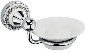 Мыльница Fixsen Bogema хром FX-78508 Мыльница Fixsen Bogema хром FX-78508, 1