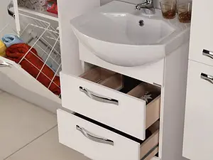 Тумба-умывальник подвесная Aquaton Ария 65 M белый 1A1233K0AA010 Тумба-умывальник подвесная Aquaton Ария 65 M белый 1A1233K0AA010, 4