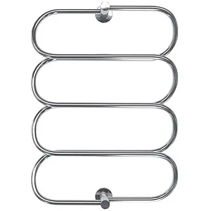 Полотенцесушитель электрический лесенка Energy Aura 800х600 полированная сталь Полотенцесушитель электрический лесенка Energy Aura 800х600 полированная сталь, 1