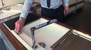 Смеситель для кухни для установки перед окном Blanco Eloscope-F-II хром 516672 Смеситель для кухни для установки перед окном Blanco Eloscope-F-II хром 516672, 5