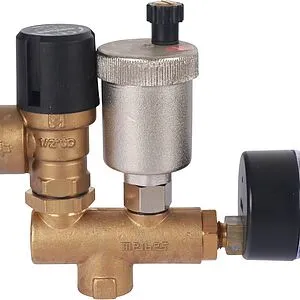 Группа безопасности котла до 85 кВт ½" 3 бар Meibes Тип K M66065 Группа безопасности котла до 85 кВт ½" 3 бар Meibes Тип K M66065, 3