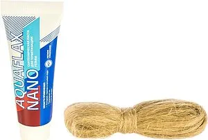 Moнтaжный кoмплeкт паста 80г + лен 20г Aquaflax nano 61008 Moнтaжный кoмплeкт паста 80г + лен 20г Aquaflax nano 61008, 2
