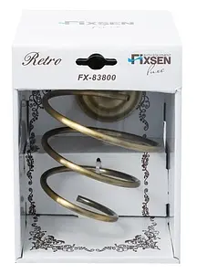 Держатель для фена Fixsen Retro бронза FX-83819 Держатель для фена Fixsen Retro бронза FX-83819, 2