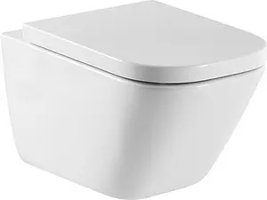 Унитаз подвесной безободковый Roca Gap Clean Rim белый 34647L000 Унитаз подвесной безободковый Roca Gap Clean Rim белый 34647L000, 1