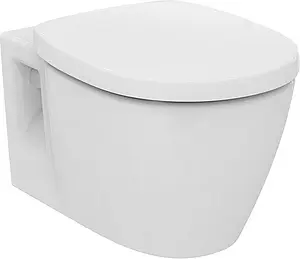 Унитаз подвесной безободковый Ideal Standard Connect Rimless белый E814901 Унитаз подвесной безободковый Ideal Standard Connect Rimless белый E814901, 1