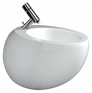 Биде подвесное Laufen Alessi One c покрытием LCC белый 8.3097.1.400.304.1 Биде подвесное Laufen Alessi One c покрытием LCC белый 8.3097.1.400.304.1, 1