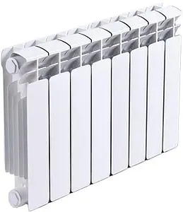 Радиатор биметаллический 8 секций Rifar Base 500 RB50008 Радиатор биметаллический 8 секций Rifar Base 500 RB50008, 1