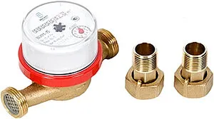 Счетчик воды Ду15 Декаст ВСКМ-15 72-15-243 Счетчик воды Ду15 Декаст ВСКМ-15 72-15-243, 1