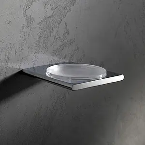 Мыльница Keuco Edition 400 хром 11555019000 Мыльница Keuco Edition 400 хром 11555019000, 2