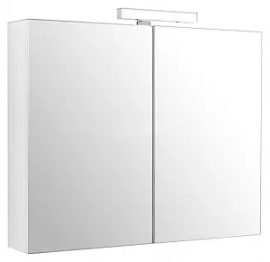 Шкаф-зеркало Jacob Delafon Presquile 80 белый/хром EB928-J5 Шкаф-зеркало Jacob Delafon Presquile 80 белый/хром EB928-J5, 1