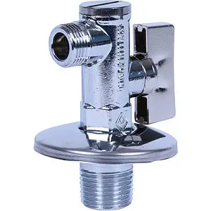 Кран шаровый угловой с фильтром ½"н x ⅜"н Bugatti Minnesota 08710004 Кран шаровый угловой с фильтром ½"н x ⅜"н Bugatti Minnesota 08710004, 1