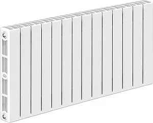 Радиатор биметаллический 14 секции Rifar SUPReMO 500 RS50014 Радиатор биметаллический 14 секции Rifar SUPReMO 500 RS50014, 1