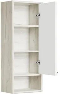 Шкаф Aquaton Флай 35 R белый/дуб крафт 1A237903FAX1R Шкаф Aquaton Флай 35 R белый/дуб крафт 1A237903FAX1R, 3