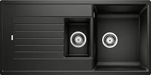 Мойка кухонная Blanco Zia 6 S 100 черный 526021 Мойка кухонная Blanco Zia 6 S 100 черный 526021, 1