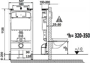 Комплект 5 в 1 Laufen Pro Rimless Z.RU93.0.761.6 с кнопкой 9.0040.1.000.000.1 белый глянцевый Комплект 5 в 1 Laufen Pro Rimless Z.RU93.0.761.6 с кнопкой 9.0040.1.000.000.1 белый глянцевый, 2