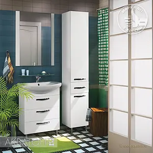 Тумба-умывальник напольная Aquaton Ария 65 H белый 1A1234K0AA010 Тумба-умывальник напольная Aquaton Ария 65 H белый 1A1234K0AA010, 3