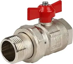 Кран шаровый с американкой 1"в x 1"н Itap Ideal 0980100 Кран шаровый с американкой 1"в x 1"н Itap Ideal 0980100, 4