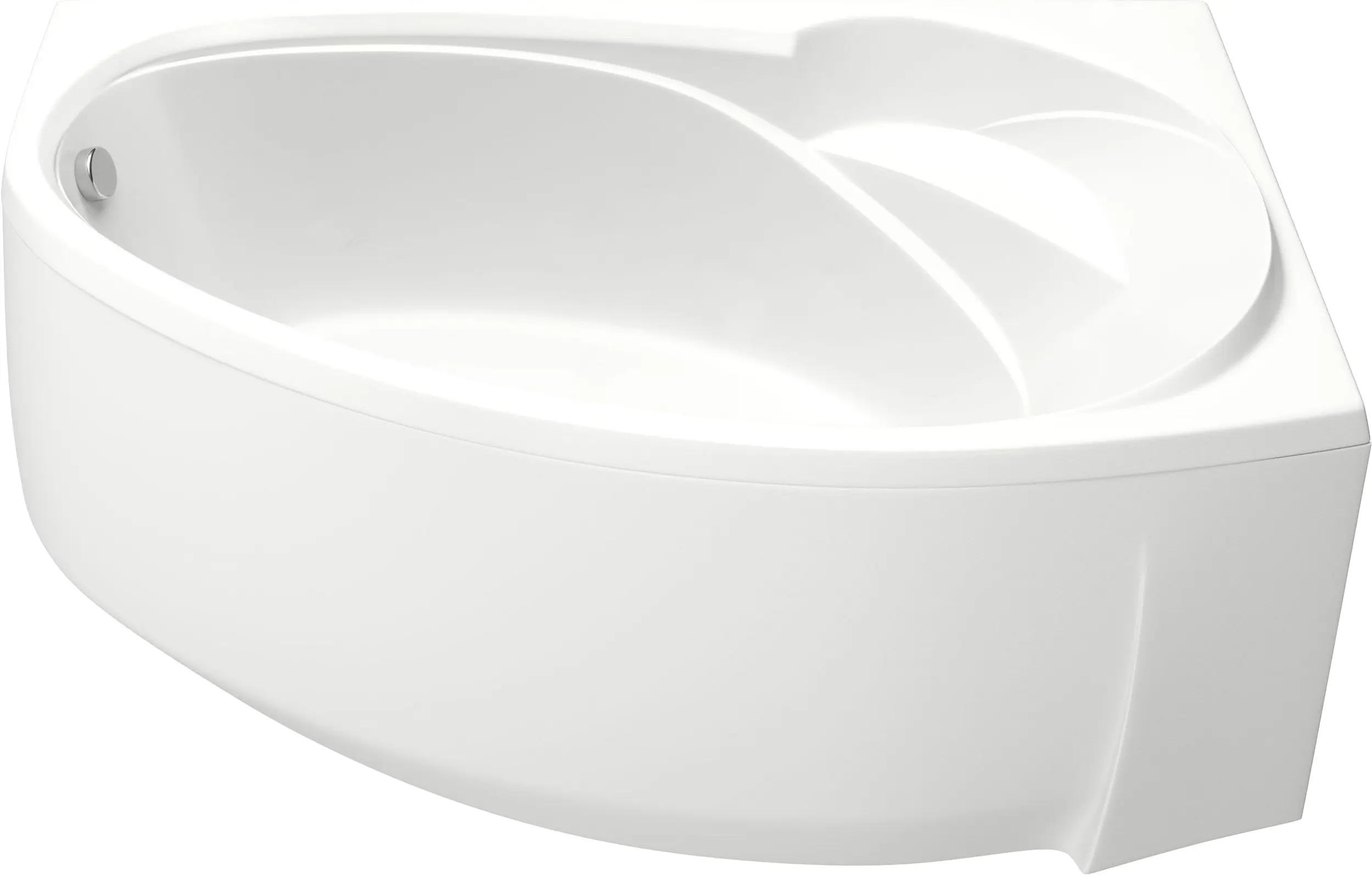 Ванна акриловая Bas Флорида 160x88 R В00039 Ванна акриловая Bas Флорида 160x88 R В00039, 2