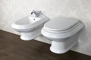 Унитаз подвесной Cezares King Palace белый CZR-163-TH Унитаз подвесной Cezares King Palace белый CZR-163-TH, 4