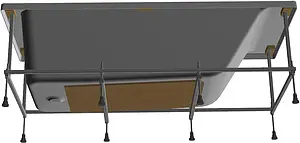 Ванна акриловая Roca Easy 170x70 ZRU9302905 Ванна акриловая Roca Easy 170x70 ZRU9302905, 4