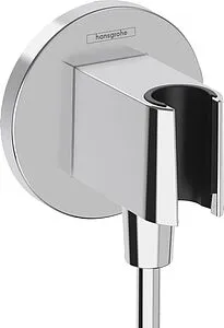Шланговое подключение с держателем Hansgrohe FixFit S хром 26888000 Шланговое подключение с держателем Hansgrohe FixFit S хром 26888000, 1